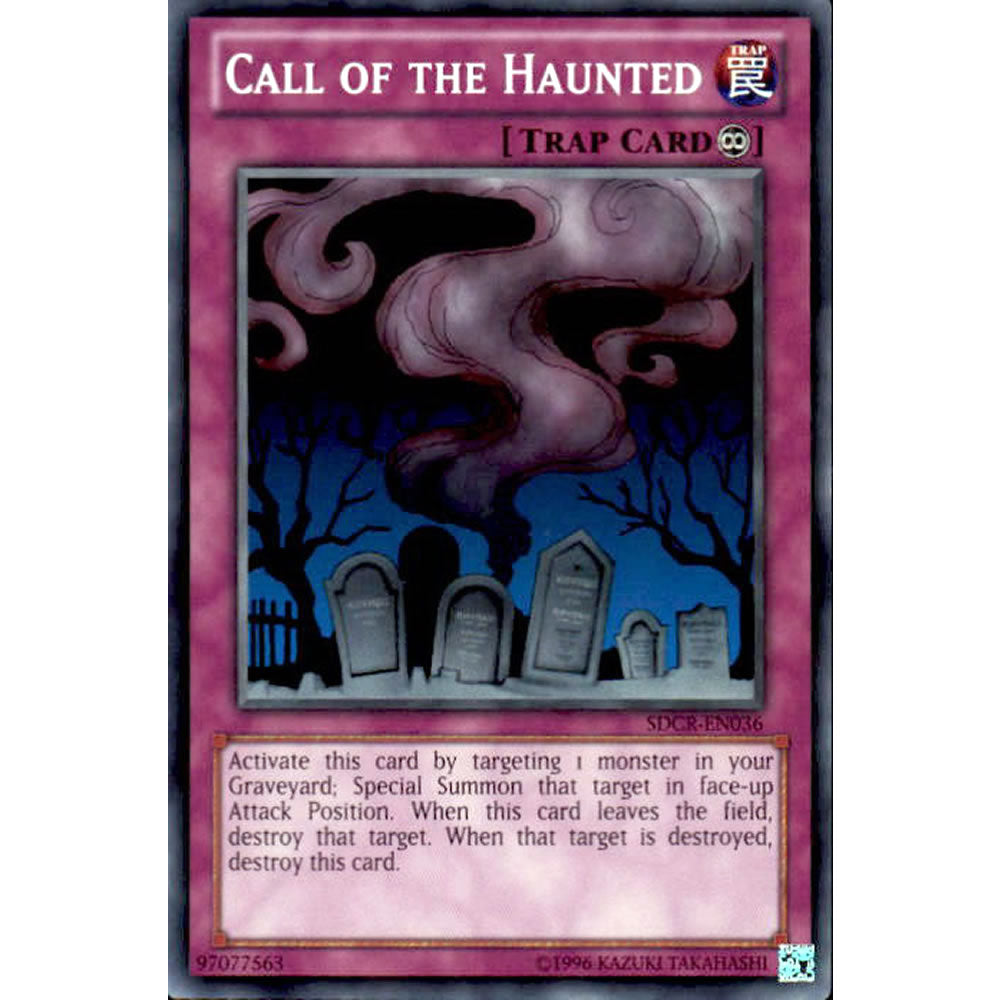 Call of the Haunted SDCR-EN036 Yu-Gi-Oh! Card from the Cyberdragon Revolution Set