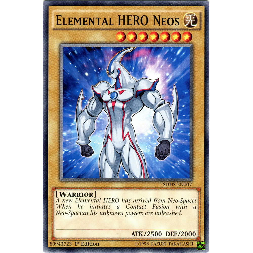 Elemental HERO Neos SDHS-EN007 Yu-Gi-Oh! Card from the Hero Strike Set