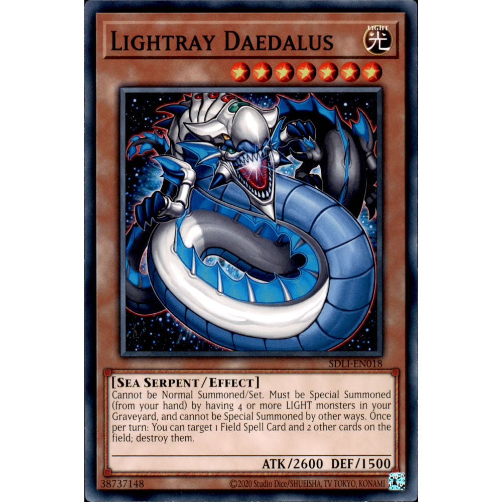 yugioh lightray cards Lightray Daedalus SDLI-EN018 Yu-Gi-Oh! Card