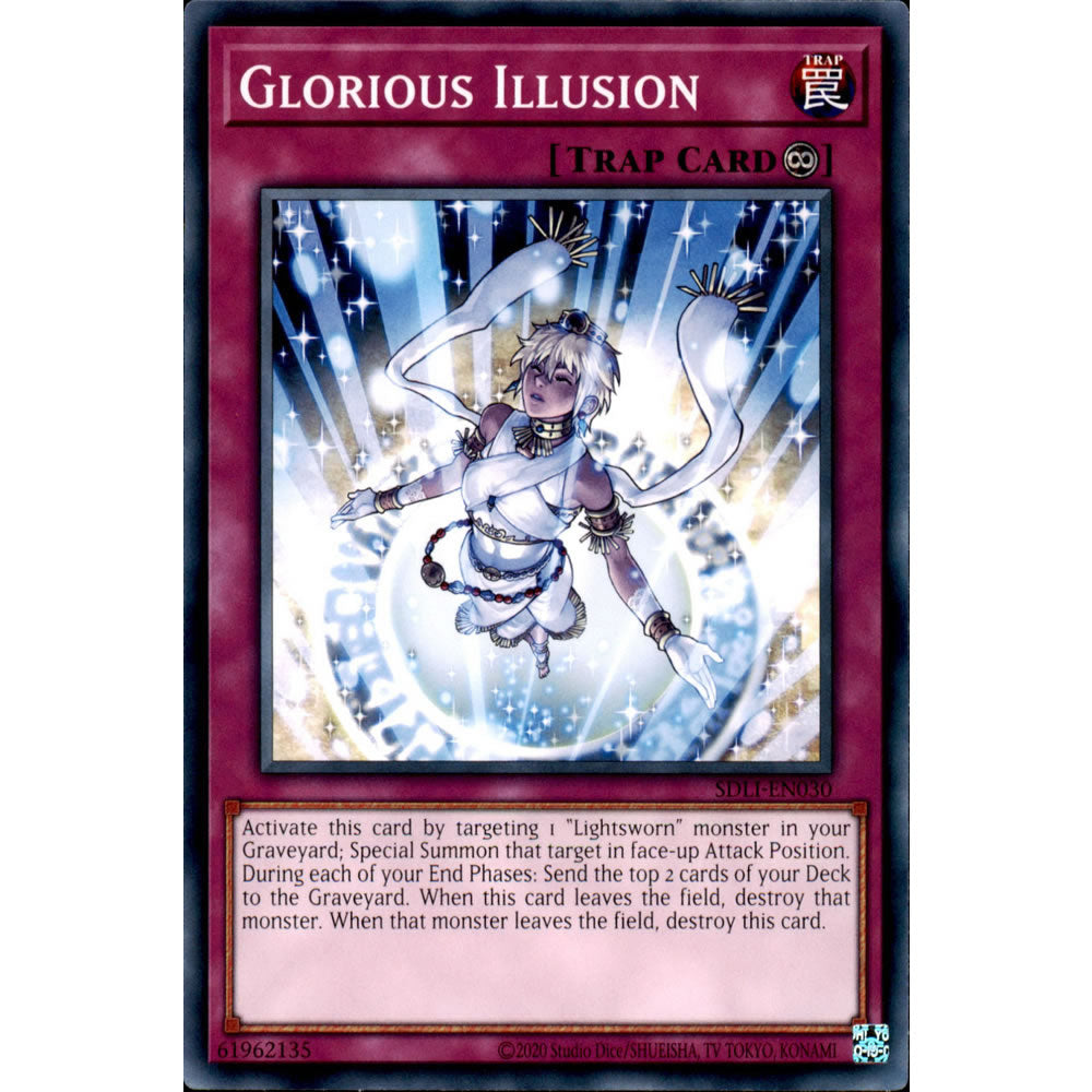 Glorious Illusion SDLI-EN030 Yu-Gi-Oh! Card from the Realm of Light Set