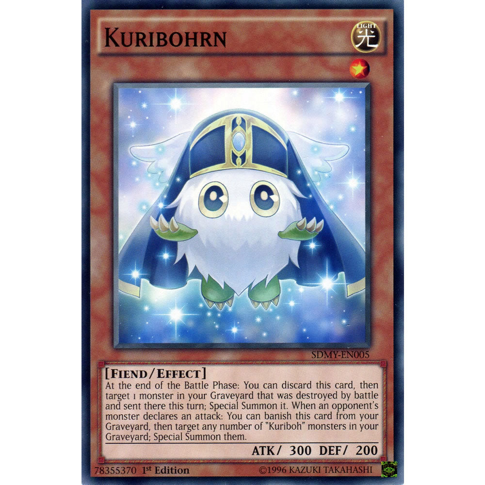 Kuribohrn SDMY-EN005 Yu-Gi-Oh! Card from the Yugi Muto Set