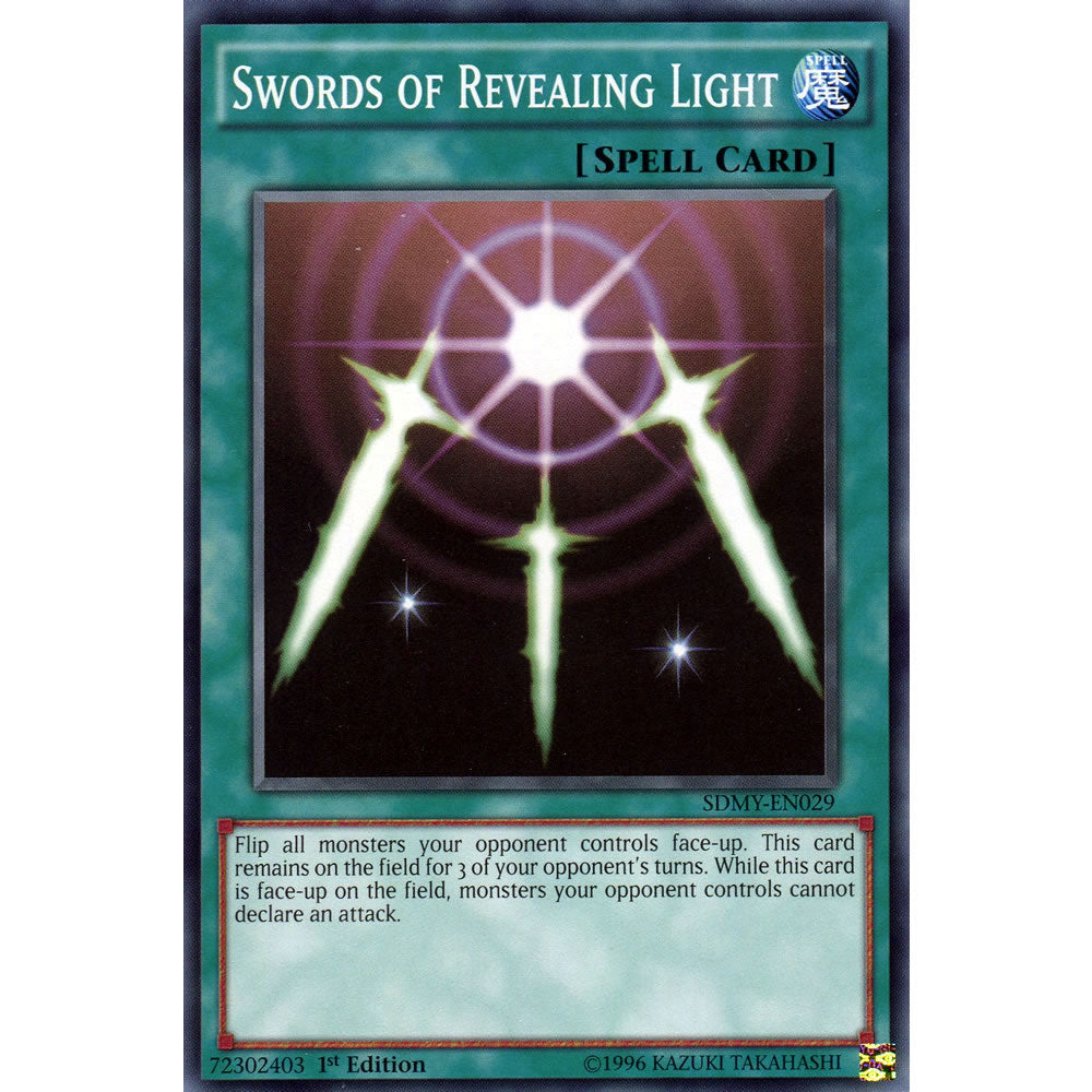 Swords of Revealing Light SDMY-EN029 Yu-Gi-Oh! Card from the Yugi Muto Set