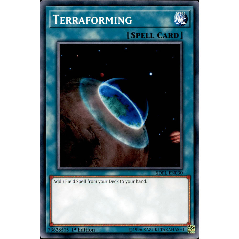 Terraforming SDPL-EN030 Yu-Gi-Oh! Card from the Powercode Link Set