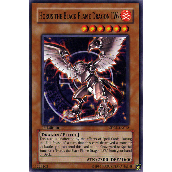 Horus The Black Flame Dragon LV4 - YSKR-EN019 - Common Un
