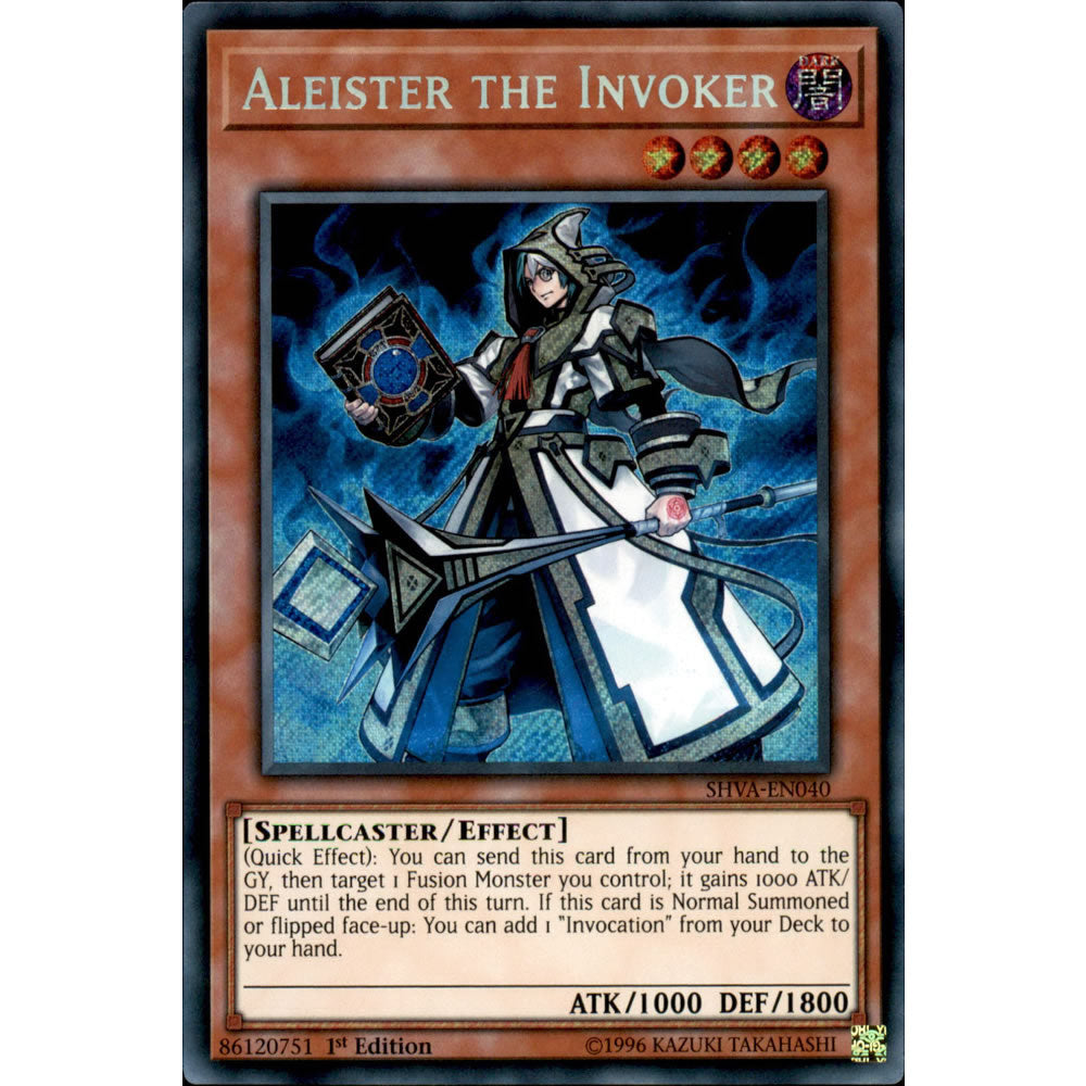 Aleister the Invoker SHVA-EN040 Yu-Gi-Oh! Card from the Shadows in Valhalla Set