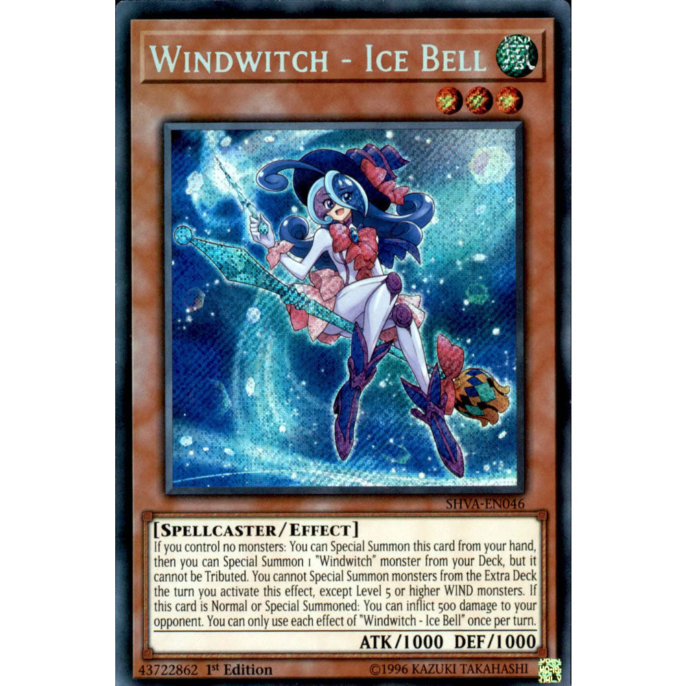 Windwitch - Ice Bell SHVA-EN046 Yu-Gi-Oh! Card from the Shadows in Valhalla Set