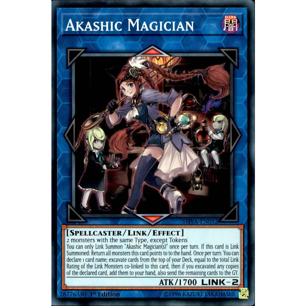 Akashic Magician SHVA-EN052 Yu-Gi-Oh! Card from the Shadows in Valhalla Set
