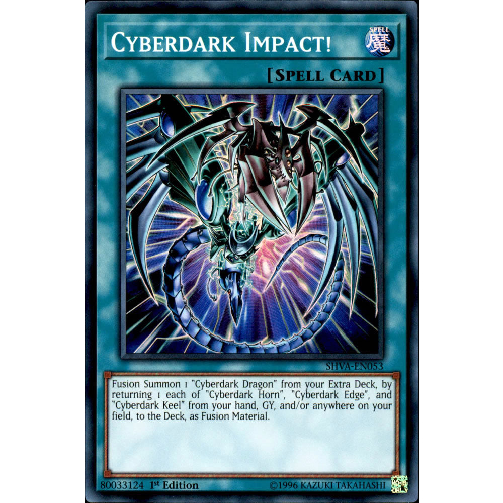 Cyberdark Impact! SHVA-EN053 Yu-Gi-Oh! Card from the Shadows in Valhalla Set