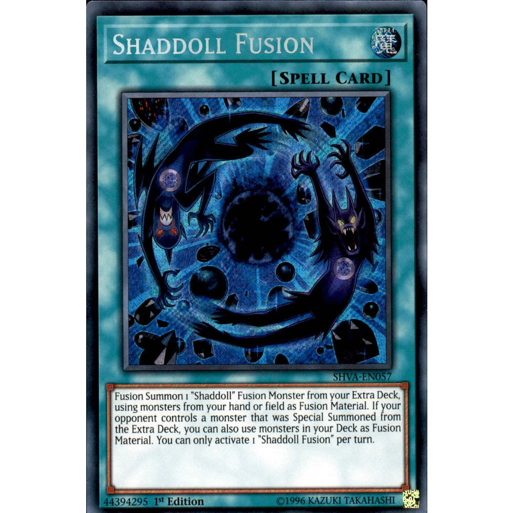 Shaddoll Fusion SHVA-EN057 Yu-Gi-Oh! Card from the Shadows in Valhalla Set