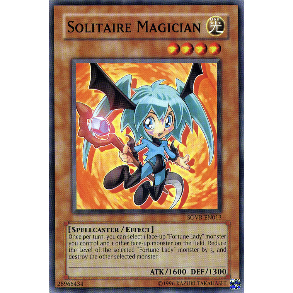 Solitaire Magician SOVR-EN013 Yu-Gi-Oh! Card from the Stardust Overdrive Set