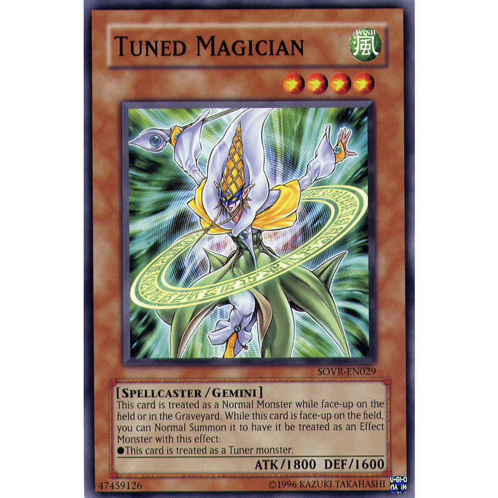 Tuned Magician SOVR-EN029 Yu-Gi-Oh! Card from the Stardust Overdrive Set