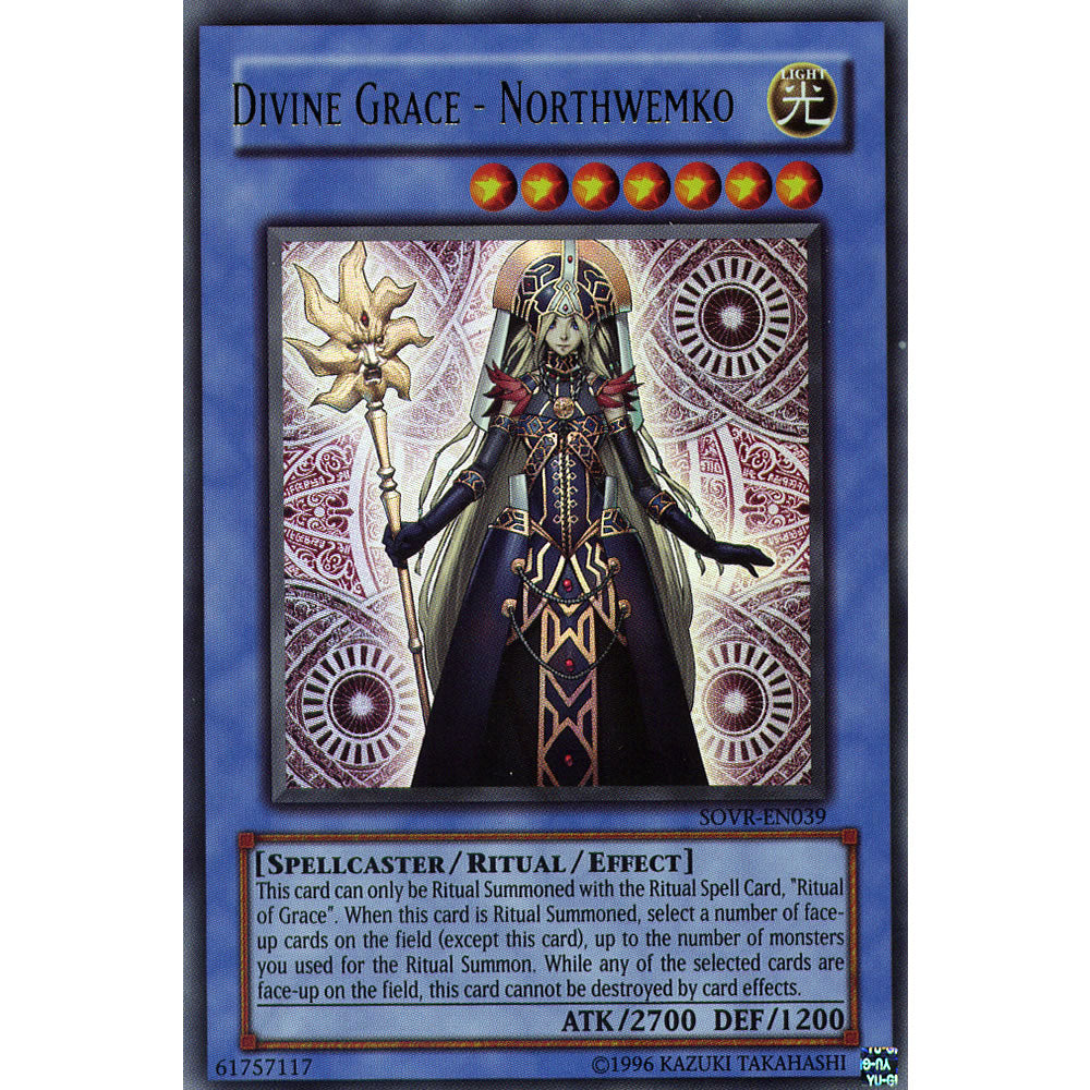 Divine Grace Northwemko SOVR-EN039 Yu-Gi-Oh! Card from the Stardust Overdrive Set
