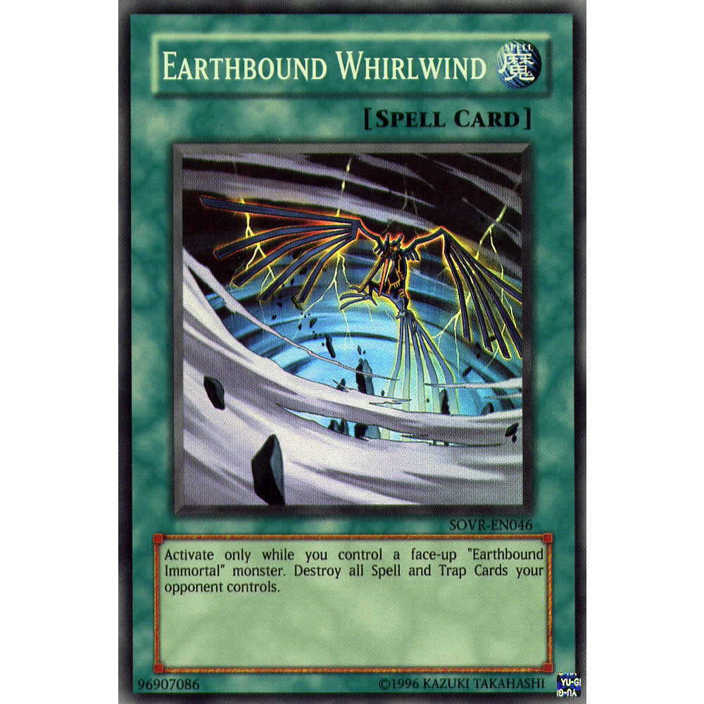 Earthbound Whirlwind SOVR-EN046 Yu-Gi-Oh! Card from the Stardust Overdrive Set