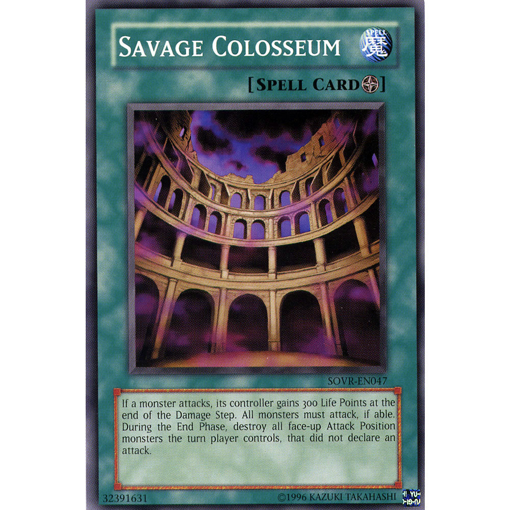 Savage Colosseum SOVR-EN047 Yu-Gi-Oh! Card from the Stardust Overdrive Set