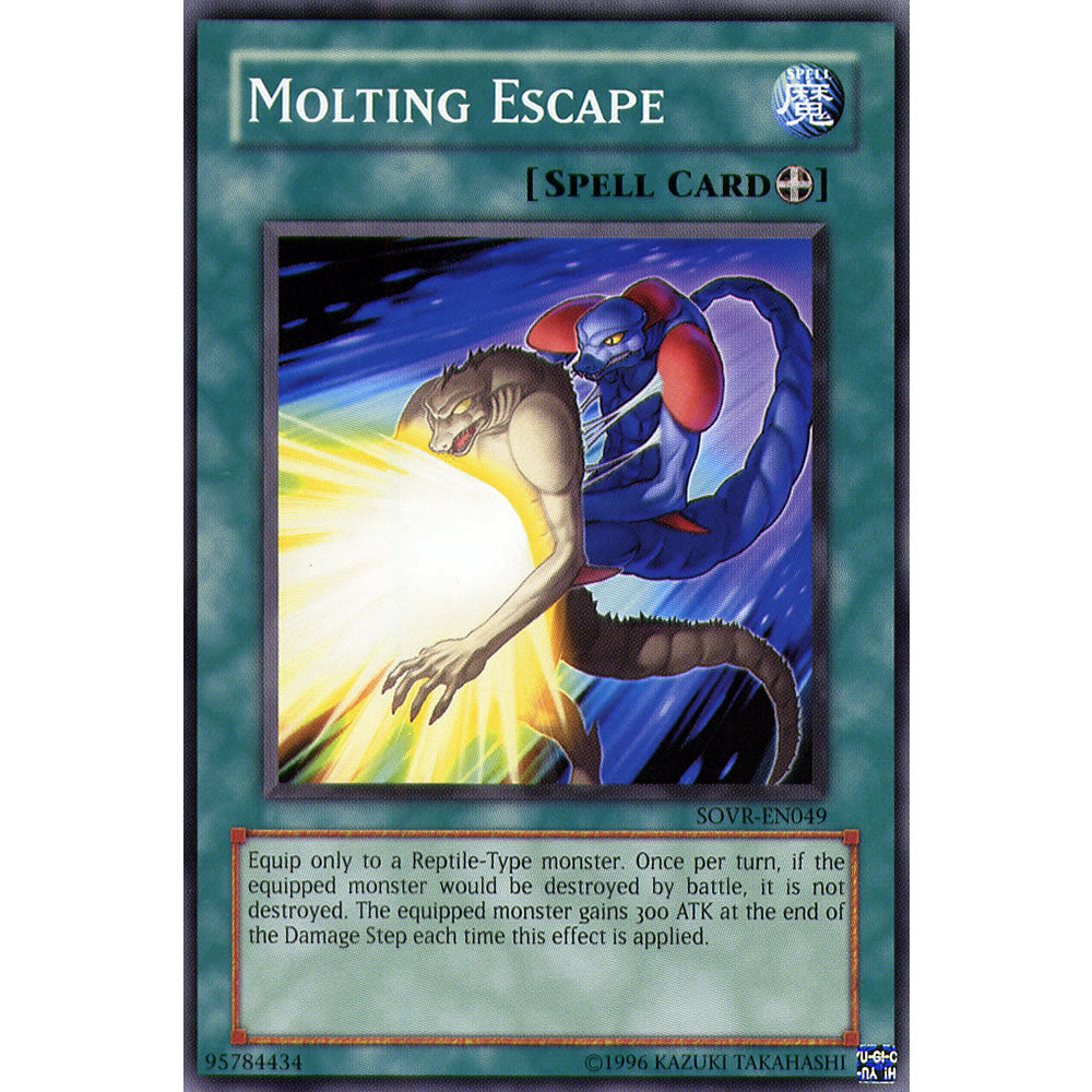 Molting Escape SOVR-EN049 Yu-Gi-Oh! Card from the Stardust Overdrive Set
