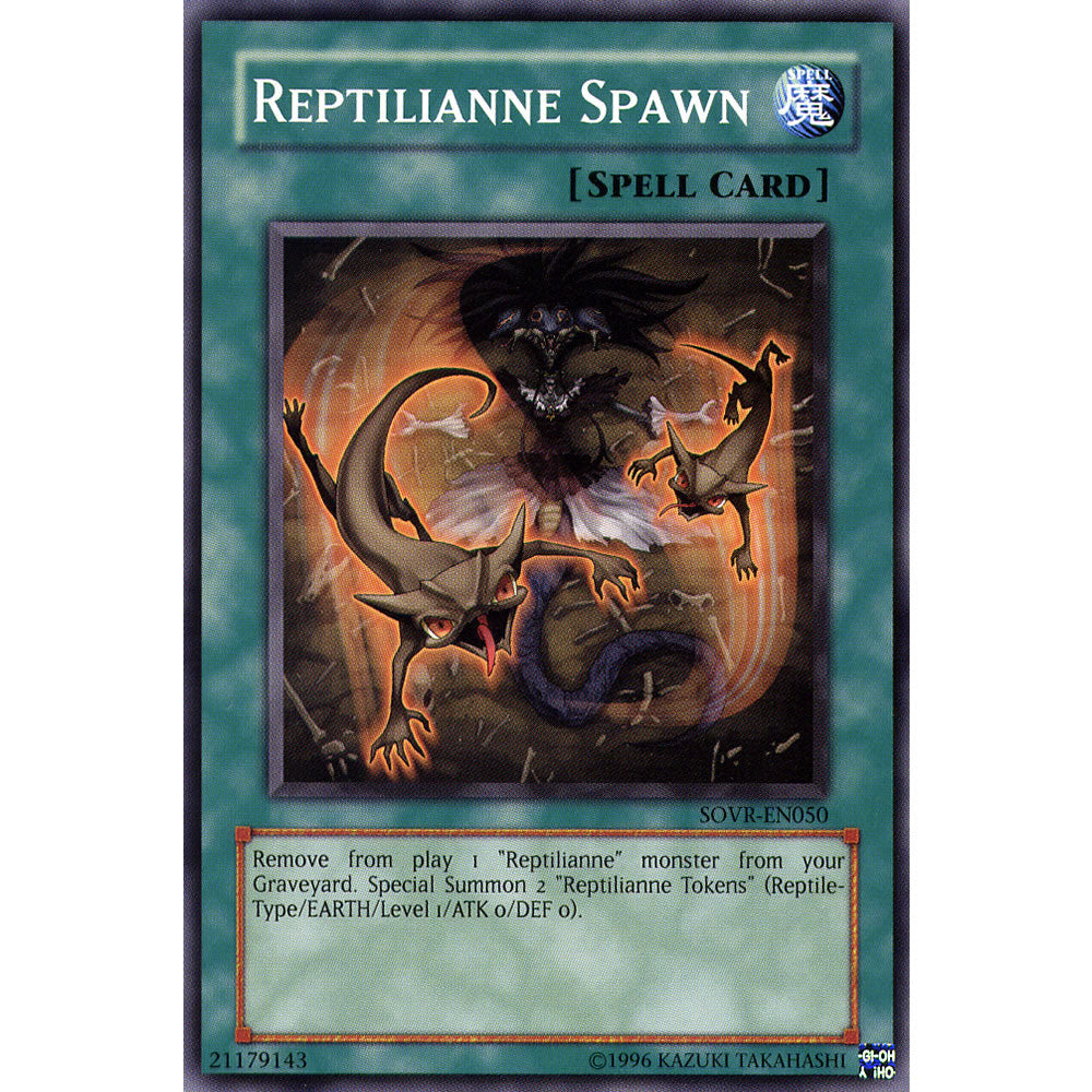 Reptilianne Spawn SOVR-EN050 Yu-Gi-Oh! Card from the Stardust Overdrive Set