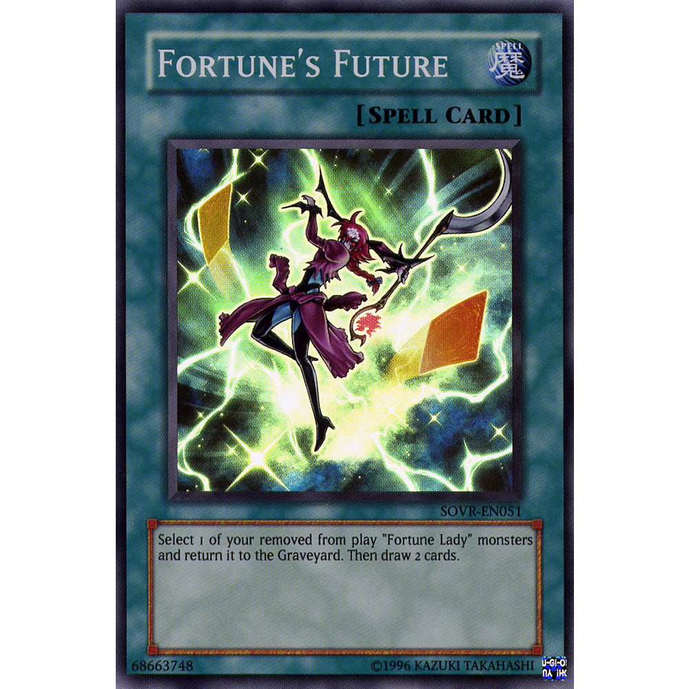 Fortunes Future SOVR-EN051 Yu-Gi-Oh! Card from the Stardust Overdrive Set