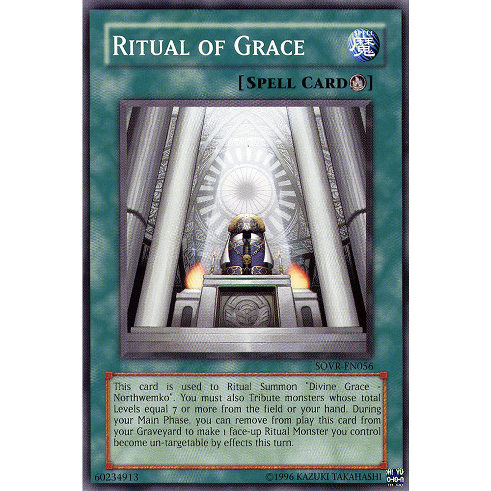 Ritual of Grace SOVR-EN056 Yu-Gi-Oh! Card from the Stardust Overdrive Set