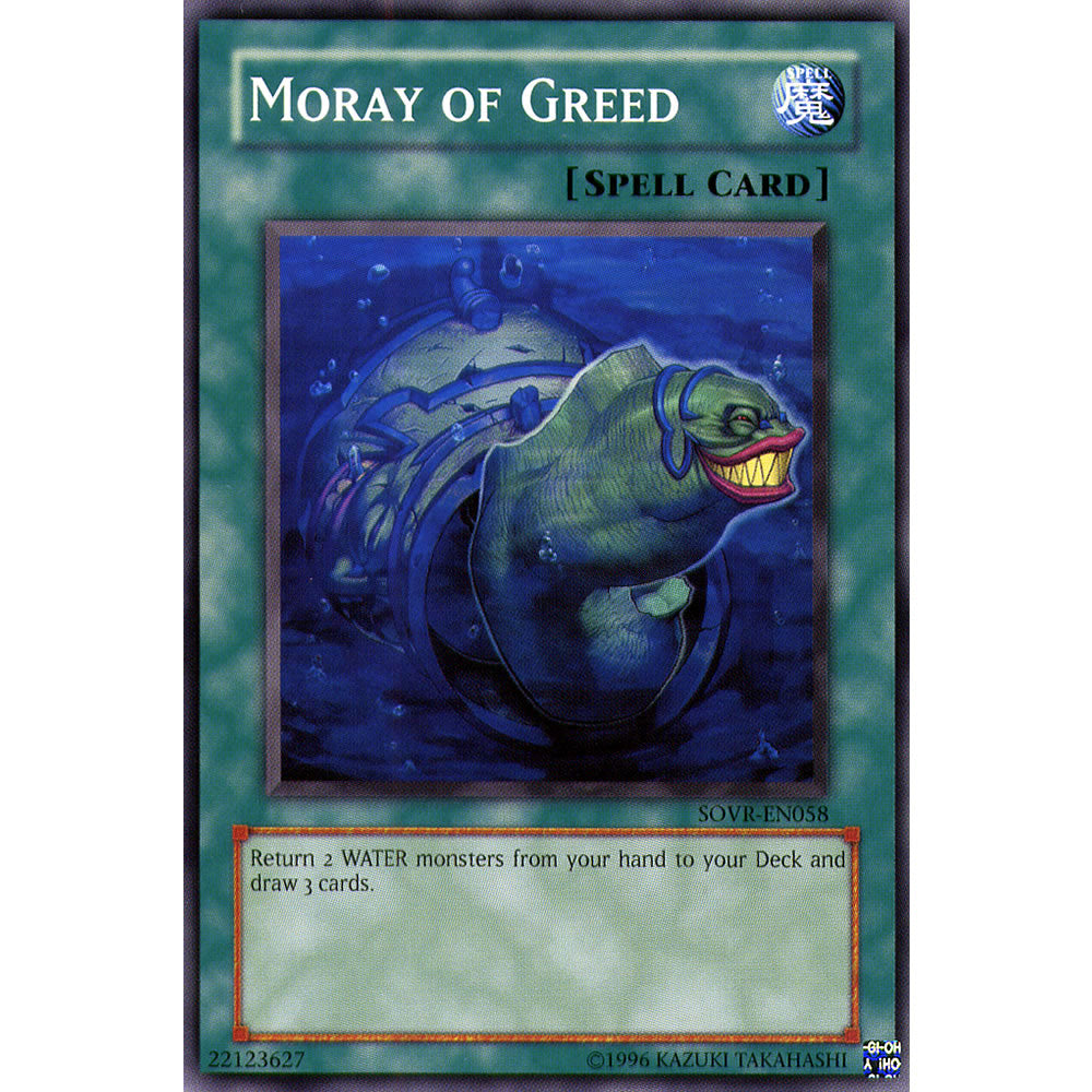 Moray of Greed SOVR-EN058 Yu-Gi-Oh! Card from the Stardust Overdrive Set