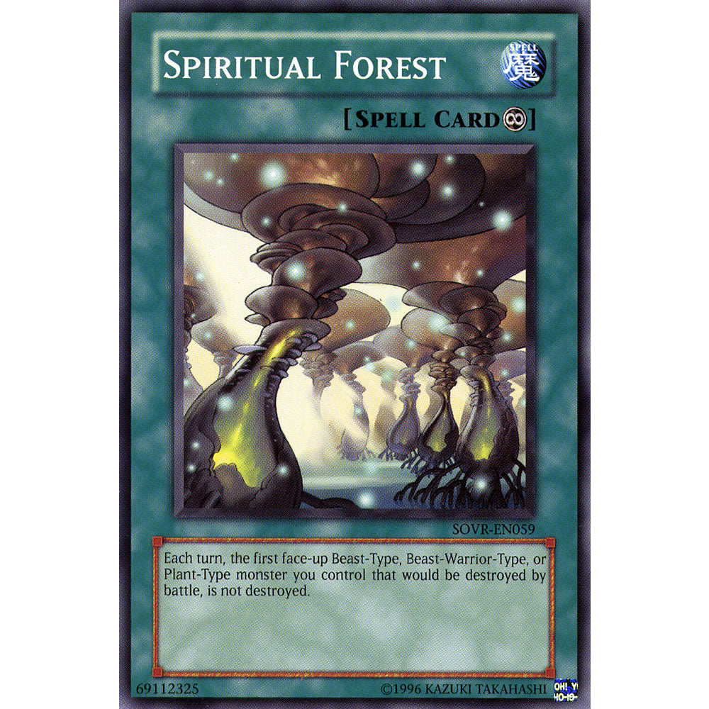 Spiritual Forest SOVR-EN059 Yu-Gi-Oh! Card from the Stardust Overdrive Set