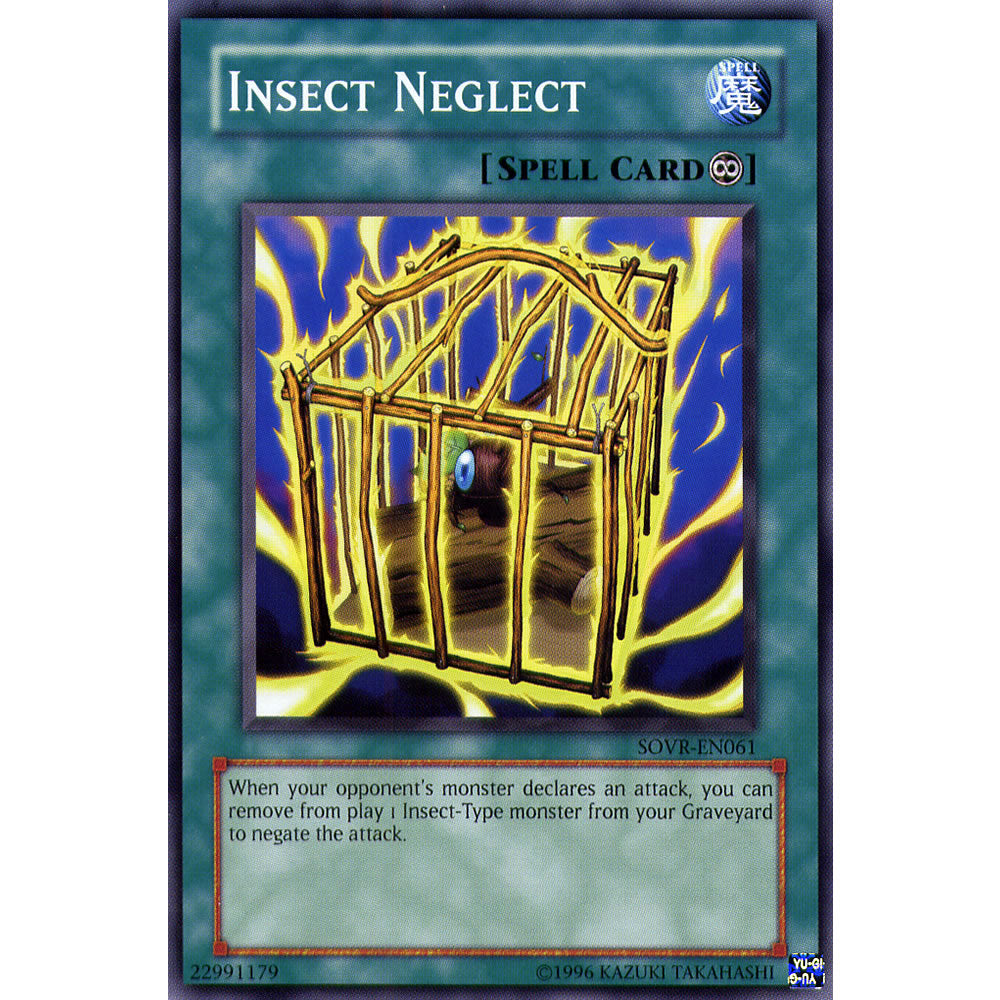 Insect Neglect SOVR-EN061 Yu-Gi-Oh! Card from the Stardust Overdrive Set