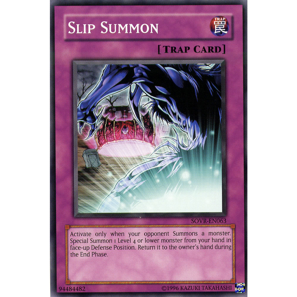 Slip Summon SOVR-EN063 Yu-Gi-Oh! Card from the Stardust Overdrive Set