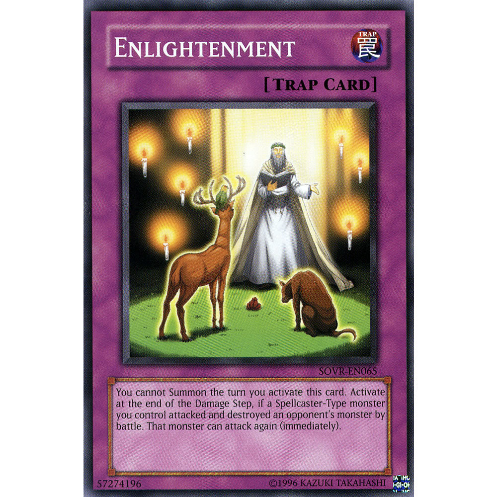 Enlightenment SOVR-EN065 Yu-Gi-Oh! Card from the Stardust Overdrive Set