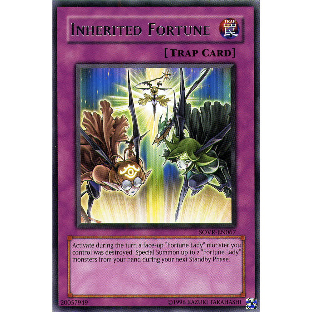 Inherited Fortune SOVR-EN067 Yu-Gi-Oh! Card from the Stardust Overdrive Set
