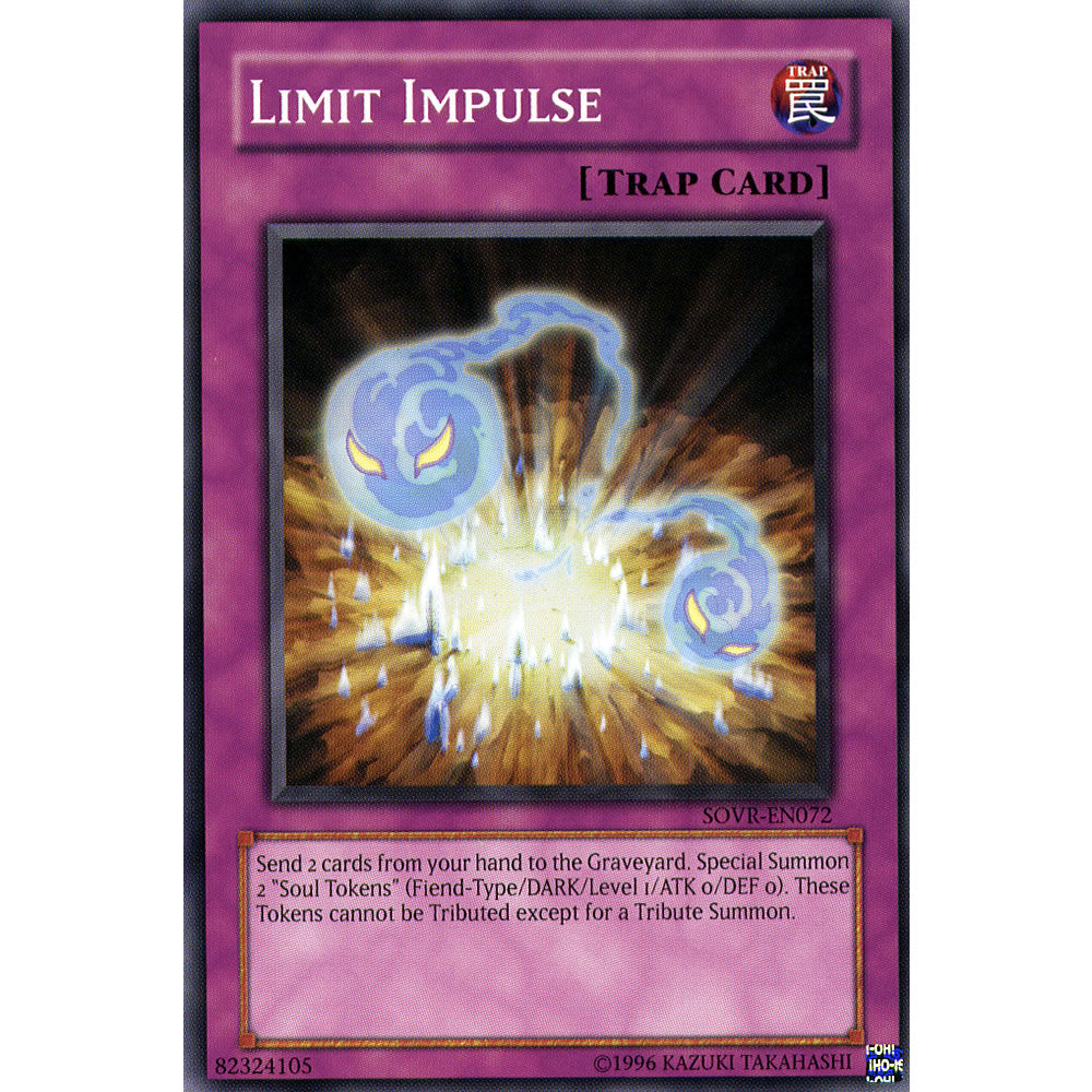 Limit Impulse SOVR-EN072 Yu-Gi-Oh! Card from the Stardust Overdrive Set