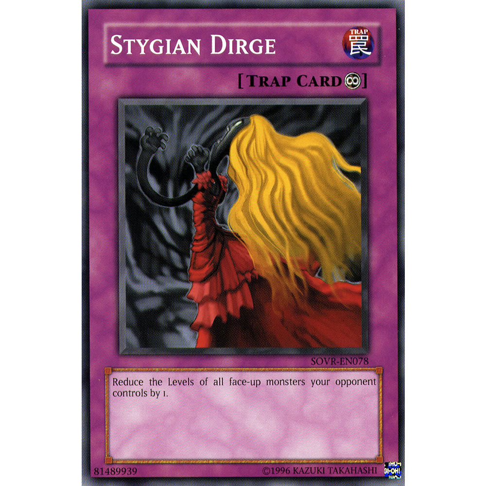 Stygian Dirge SOVR-EN078 Yu-Gi-Oh! Card from the Stardust Overdrive Set