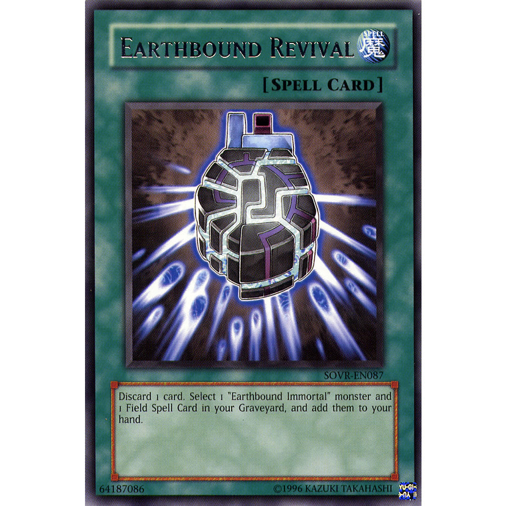 Earthbound Revival SOVR-EN087 Yu-Gi-Oh! Card from the Stardust Overdrive Set