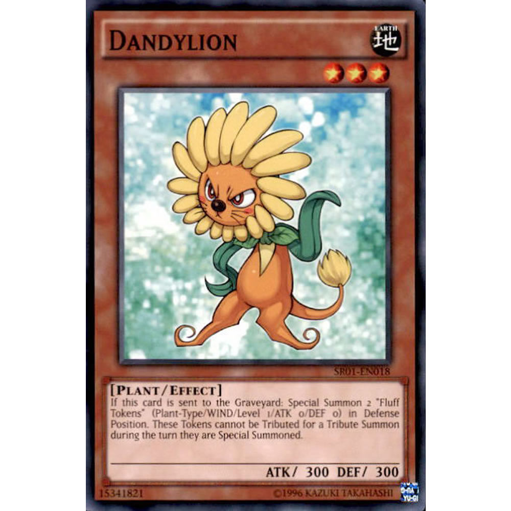 Dandylion SR01-EN018 Yu-Gi-Oh! Card from the Emperor of Darkness Set