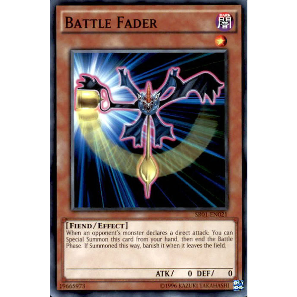 Battle Fader SR01-EN021 Yu-Gi-Oh! Card from the Emperor of Darkness Set