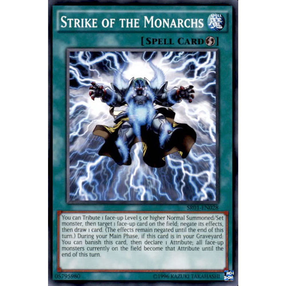 Strike of the Monarchs SR01-EN028 Yu-Gi-Oh! Card from the Emperor of Darkness Set