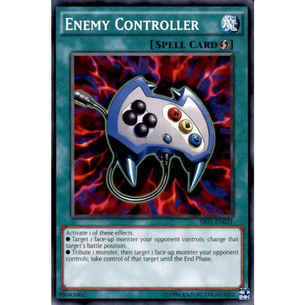 Enemy Controller SR01-EN031 Yu-Gi-Oh! Card from the Emperor of Darkness Set