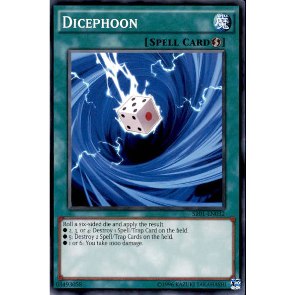 Dicephoon SR01-EN032 Yu-Gi-Oh! Card from the Emperor of Darkness Set
