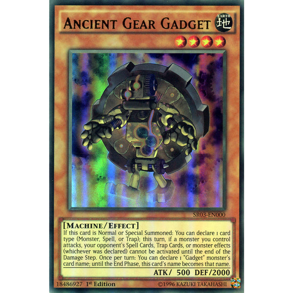 Ancient Gear Gadget SR03-EN000 Yu-Gi-Oh! Card Ancient Gear Gadget SR03-EN000 Yu-Gi-Oh! Card