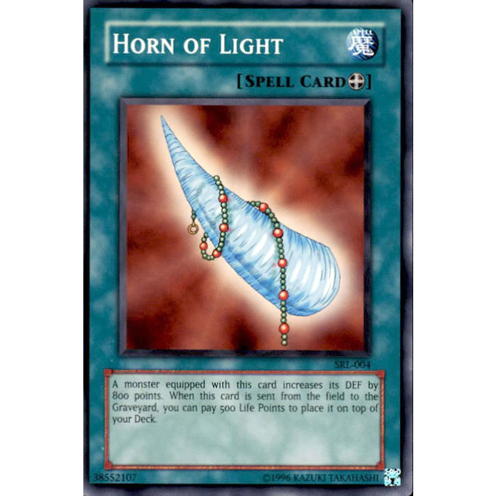 Horn of Light SRL-004 Yu-Gi-Oh! Card from the Spell Ruler Set