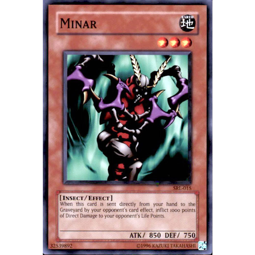 Minar SRL-015 Yu-Gi-Oh! Card from the Spell Ruler Set