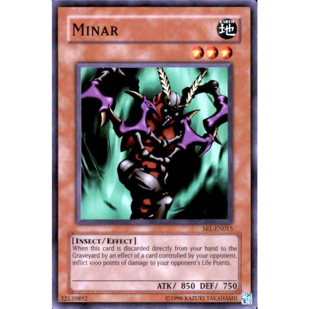 Minar SRL-015 Yu-Gi-Oh! Card from the Spell Ruler Set