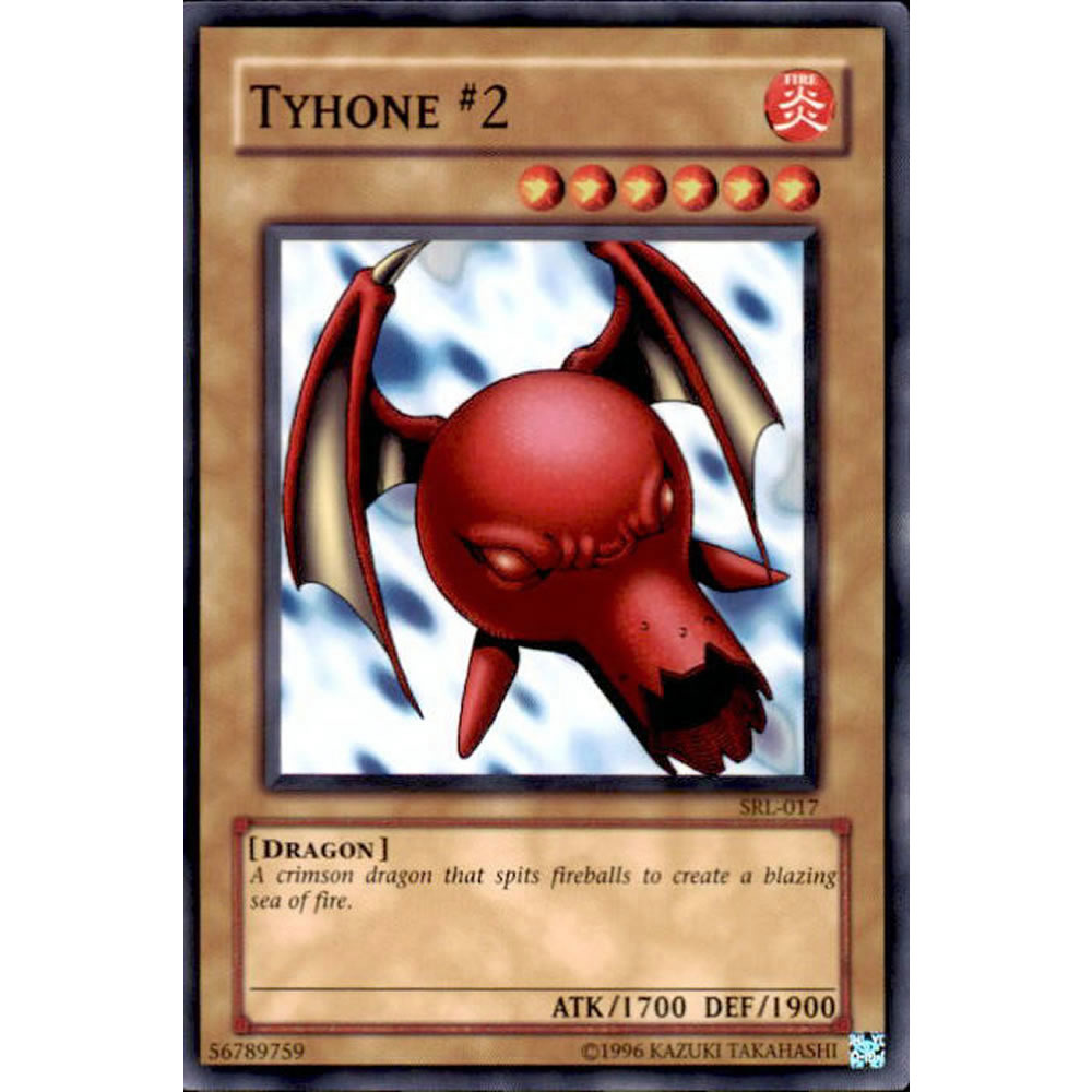 Tyhone #2 SRL-017 Yu-Gi-Oh! Card from the Spell Ruler Set