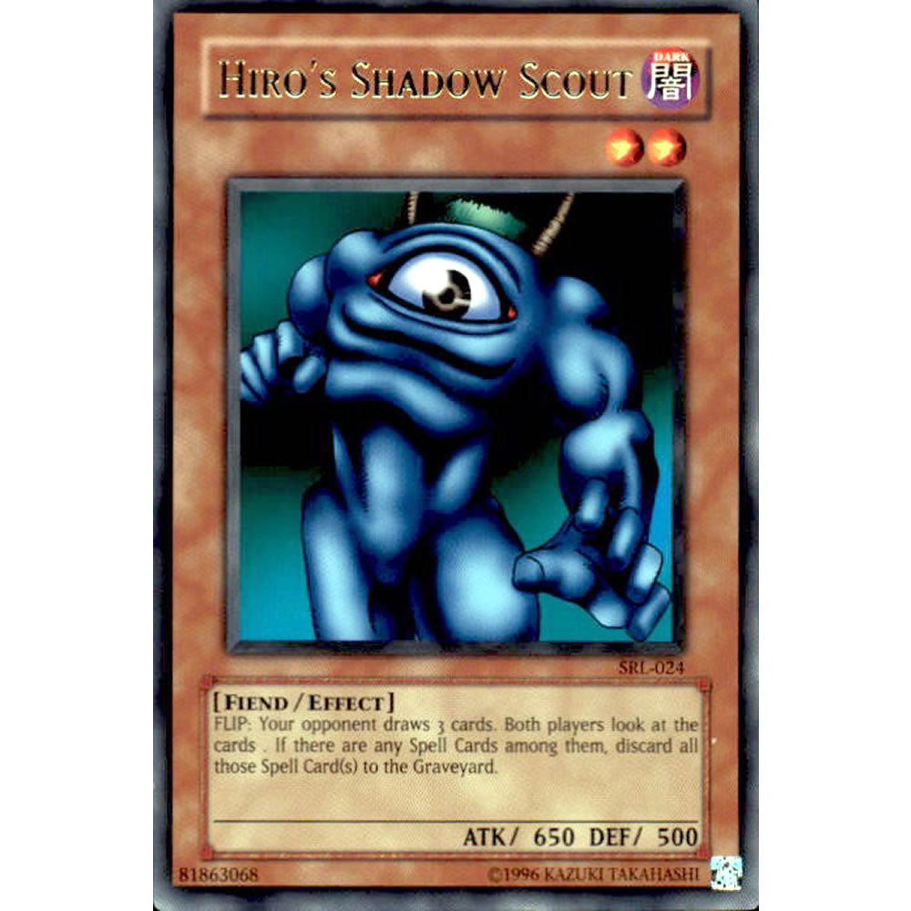 Hiro's Shadow Scout SRL-024 Yu-Gi-Oh! Card from the Spell Ruler Set