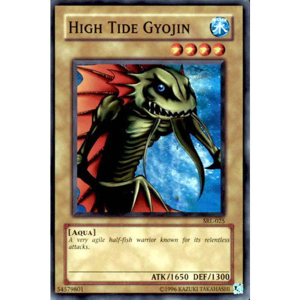High Tide Gyojin SRL-025 Yu-Gi-Oh! Card from the Spell Ruler Set