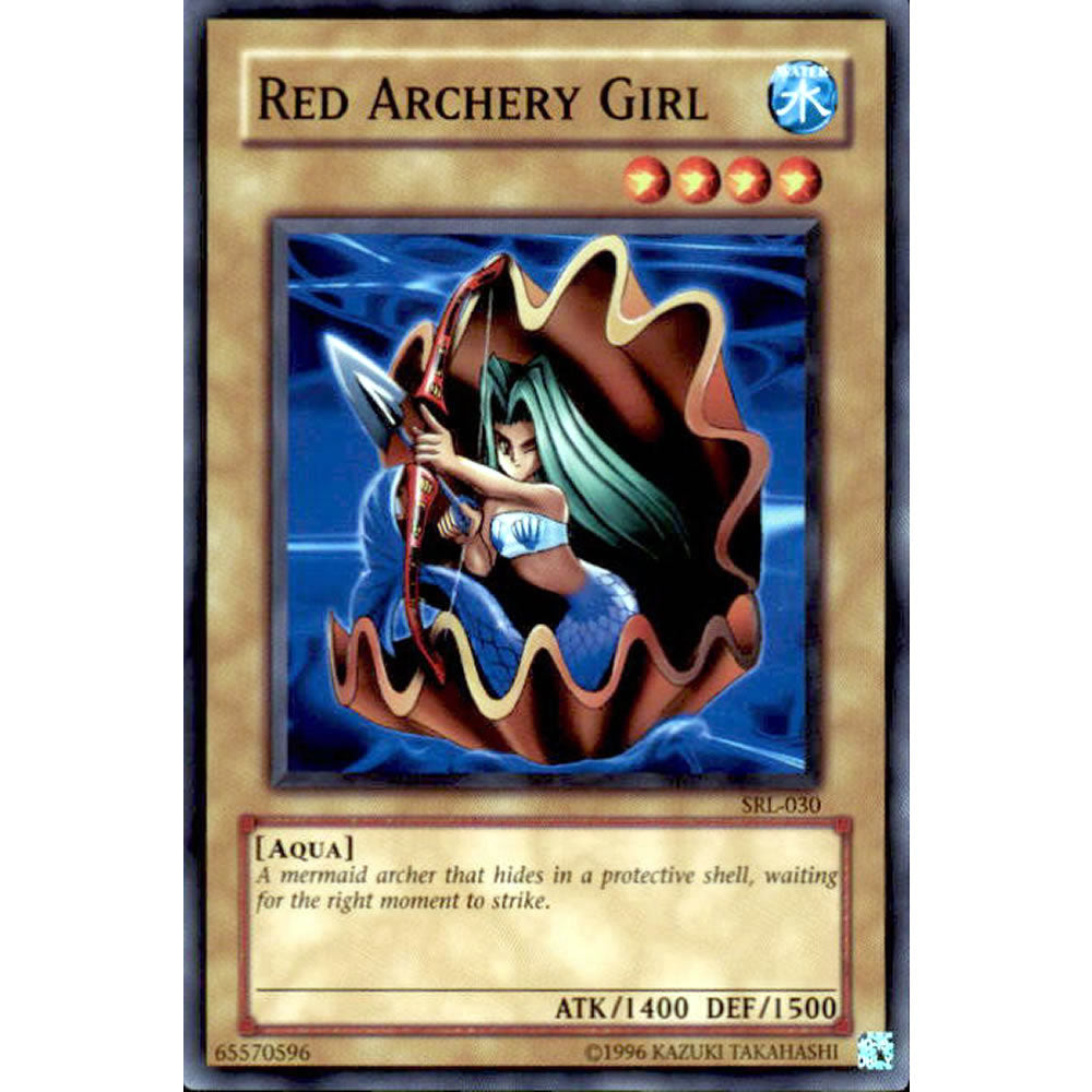 Red Archery Girl SRL-030 Yu-Gi-Oh! Card from the Spell Ruler Set