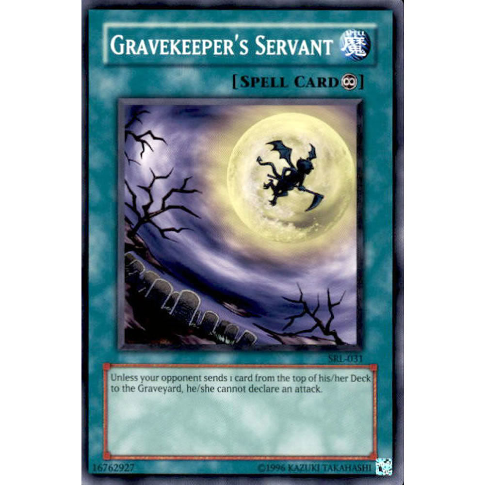 Gravekeeper's Servant SRL-031 Yu-Gi-Oh! Card from the Spell Ruler Set