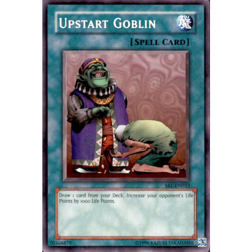 Upstart Goblin SRL-033 Yu-Gi-Oh! Card from the Spell Ruler Set