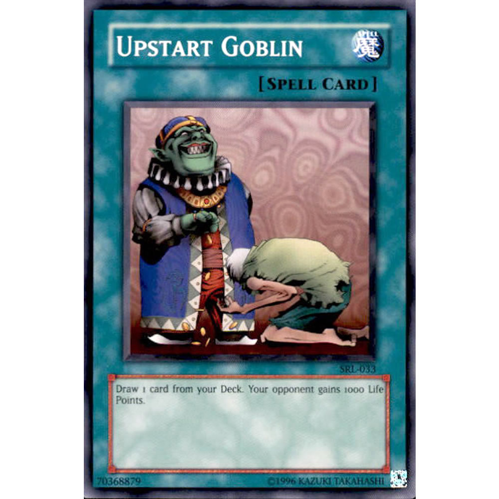 Upstart Goblin SRL-033 Yu-Gi-Oh! Card from the Spell Ruler Set