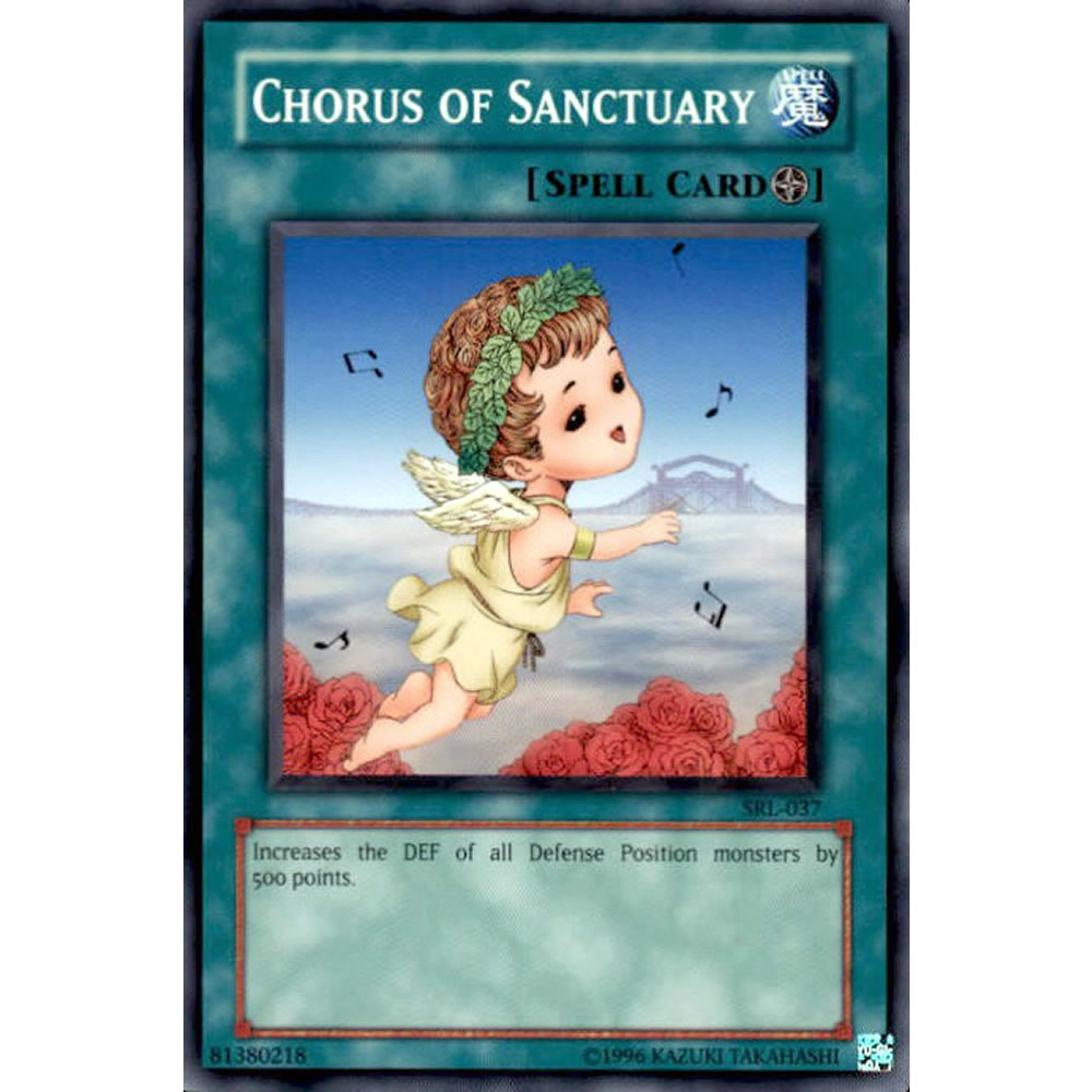 Chorus of Sanctuary SRL-037 Yu-Gi-Oh! Card from the Spell Ruler Set