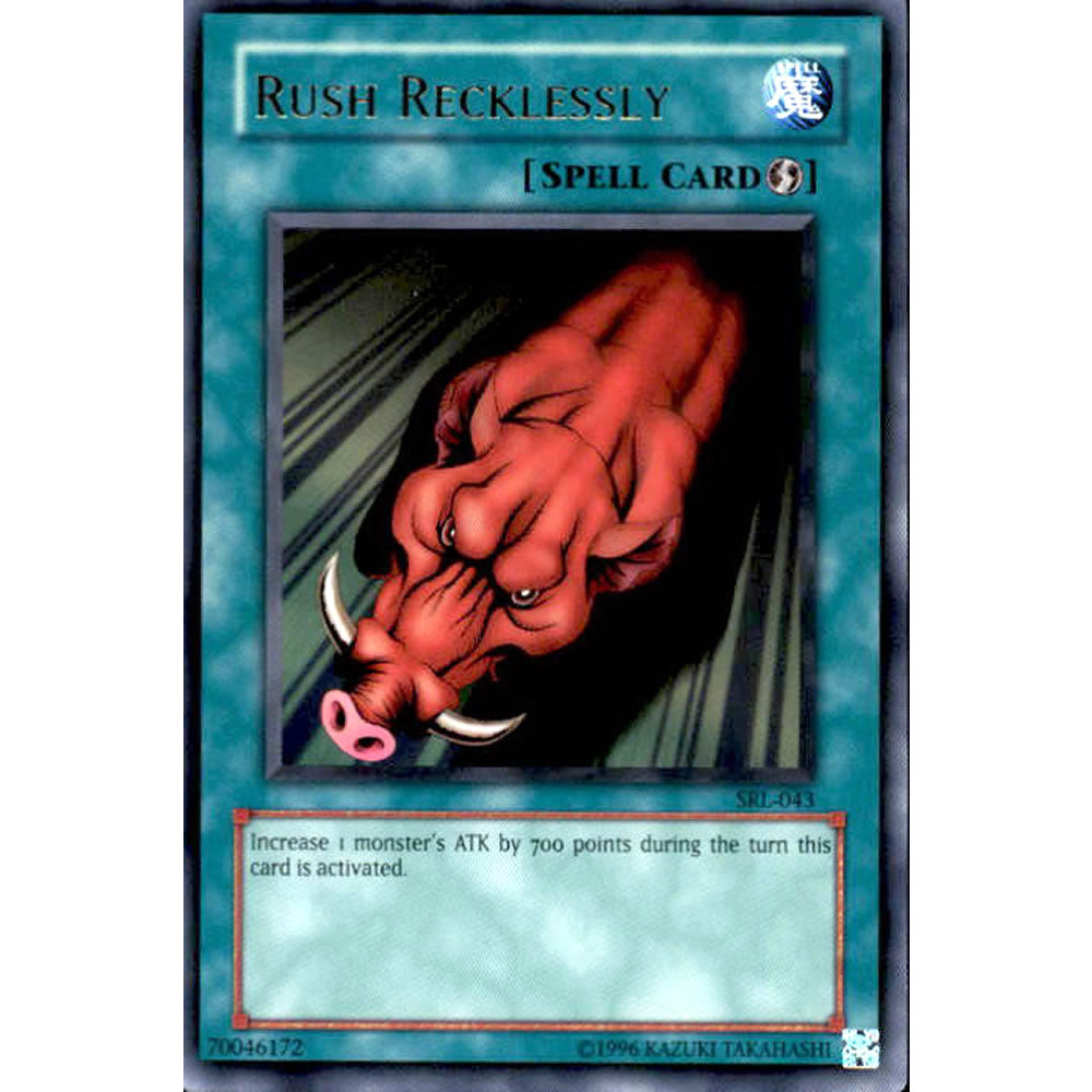 Rush Recklessly SRL-043 Yu-Gi-Oh! Card from the Spell Ruler Set