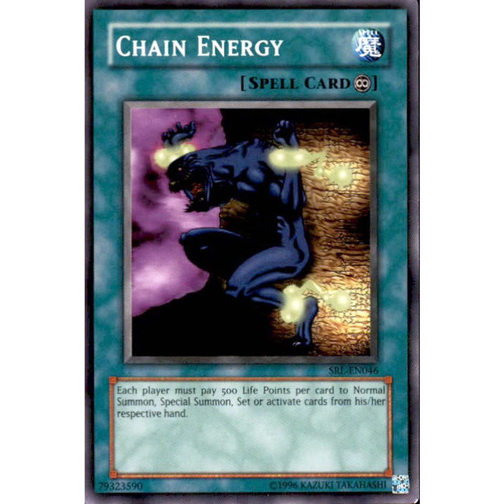 Chain Energy SRL-046 Yu-Gi-Oh! Card from the Spell Ruler Set